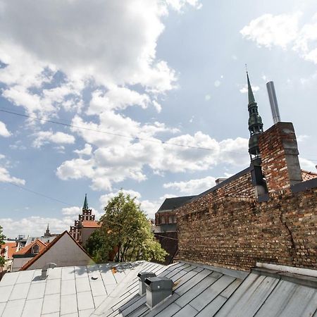 Cozy Studio Mansard Riga Old Town Aptartment, Ac Exterior photo