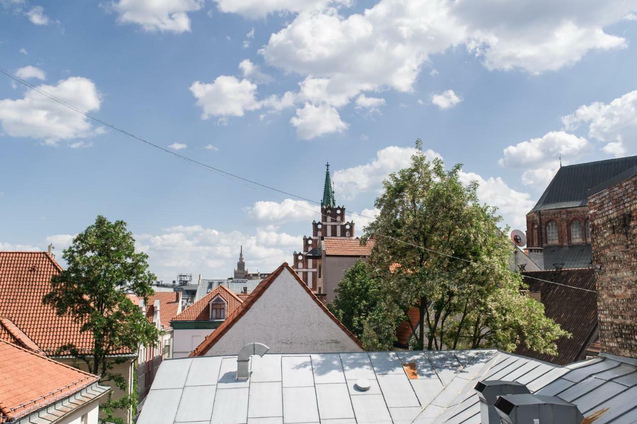 Cozy Studio Mansard Riga Old Town Aptartment, Ac Exterior photo