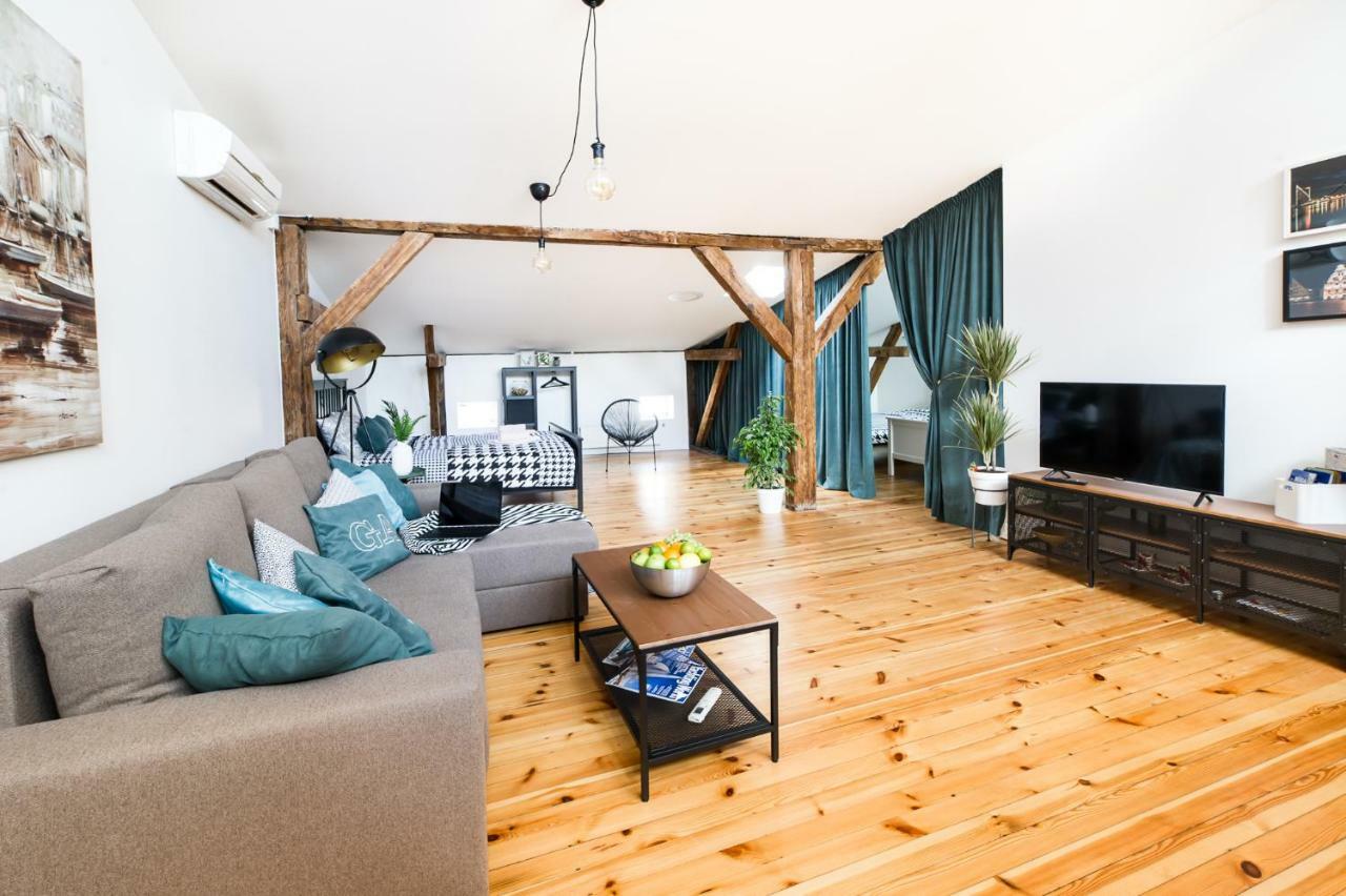 Cozy Studio Mansard Riga Old Town Aptartment, Ac Exterior photo
