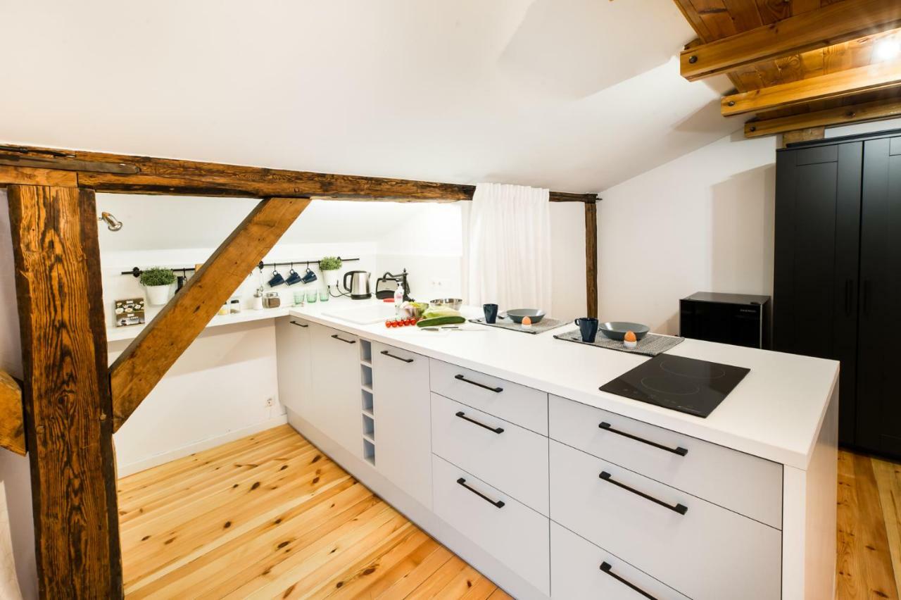 Cozy Studio Mansard Riga Old Town Aptartment, Ac Exterior photo