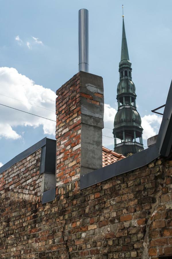 Cozy Studio Mansard Riga Old Town Aptartment, Ac Exterior photo