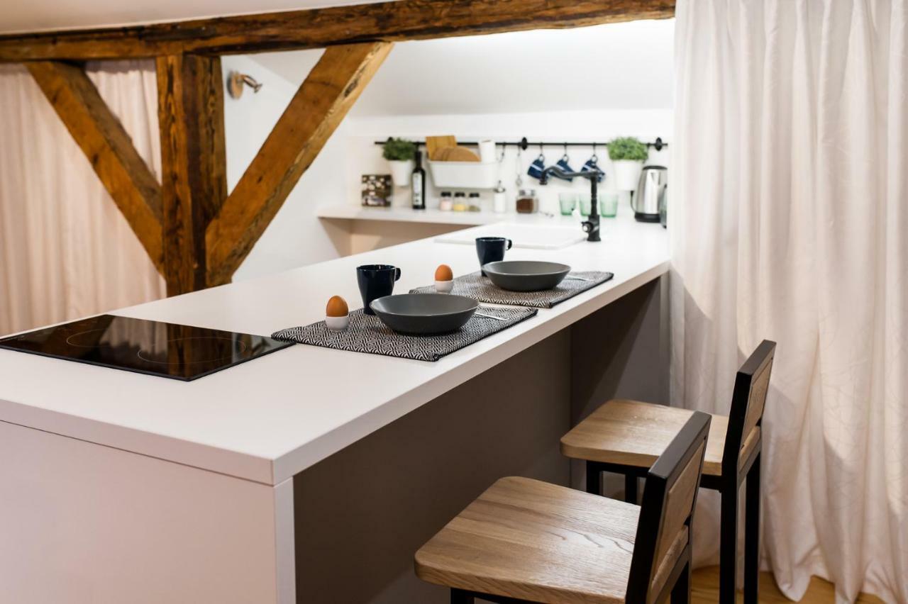Cozy Studio Mansard Riga Old Town Aptartment, Ac Exterior photo